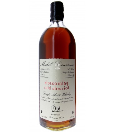 blossoming auld sherried single malt whisky 45% - Michel Couvreur